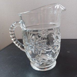 VTG Anchor Hocking Starburst pitcher 5.5"